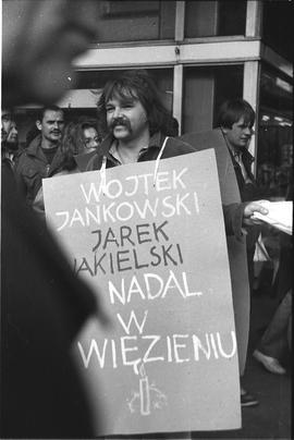 Protest Ruchu Wolność i Pokój