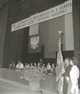 Inauguracja roku akademickiego 1975/1976 na Uniwersytecie Wrocławskim połączona z obchodami jubil...