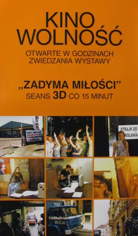 Zadyma miłości - seans 3D co 15 minut na wystawie Solidarny Wrocław