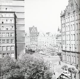 Plac Solny i zachodnia strona wrocławskiego Rynku