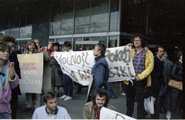 Protest WiP ws. więźniów sumienia