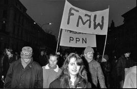 Demonstracja w rocznicę stanu wojennego