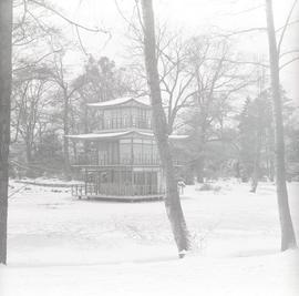 Pagoda w Ogrodzie Japońskim we Wrocławiu